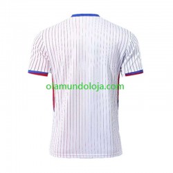 Camisola França Homem Equipamento Segundo Euro 2024 Manga Curta